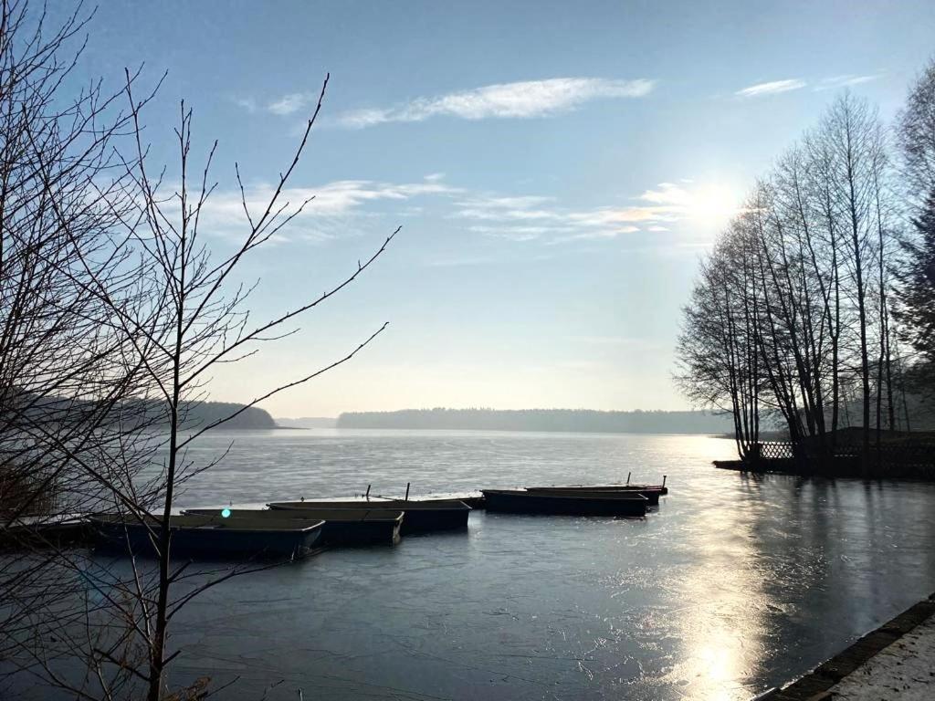 Ferienhaus Direkt Am See Uckermark Templin Luaran gambar